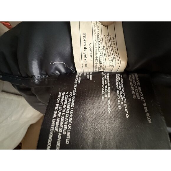 BERNARDO Ladies' Blue Hooded EcoPlume Packable Quilted Puffer Winter Coat Size M - Picture 12 of 14